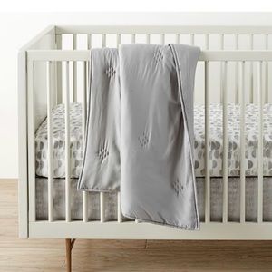 Pottery Barn x West Elm Organic Cotton Crib Bedding